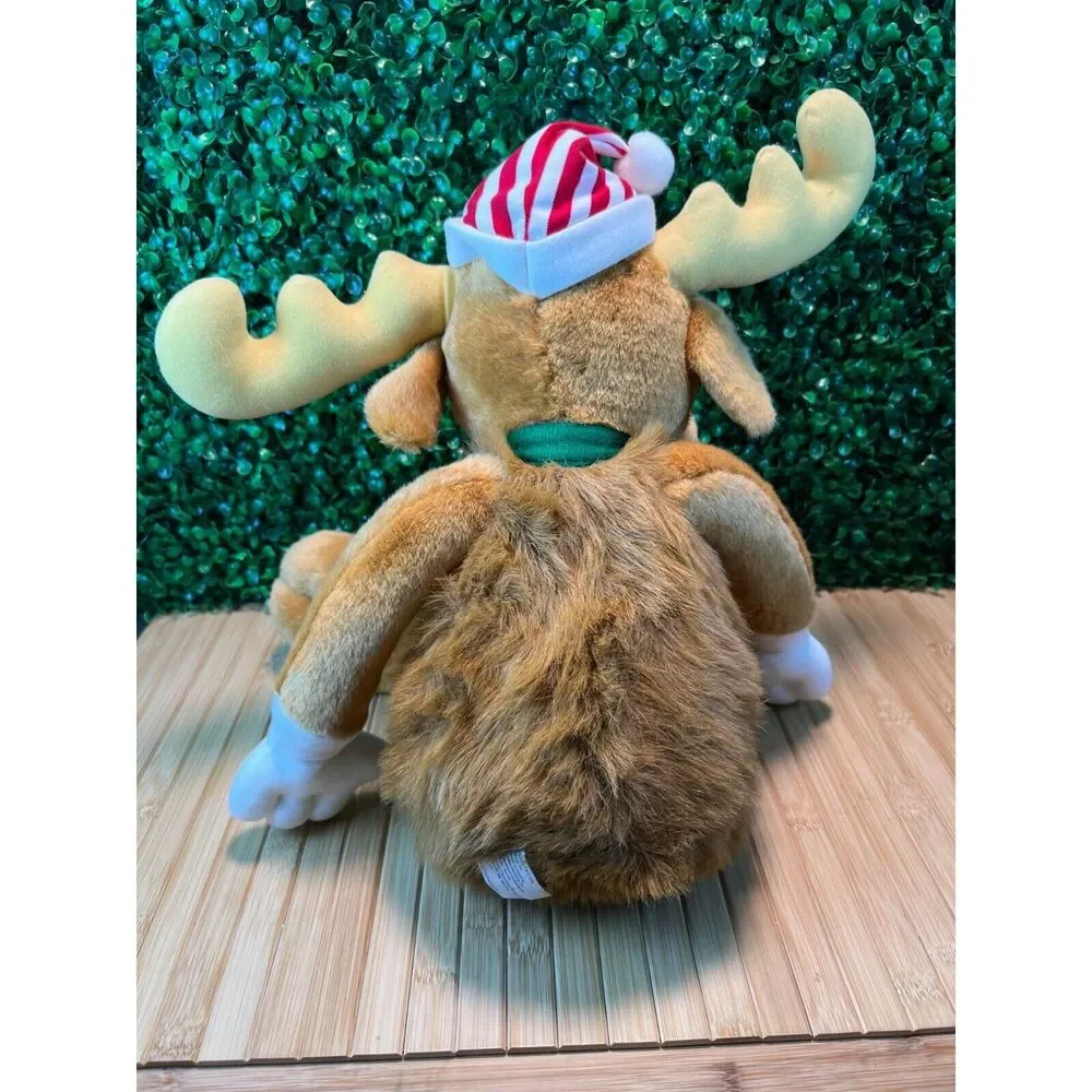 Vintage Bullwinkle Moose 90s Plush Stuffed Animal Macy's Rocky and Bullwinkle
